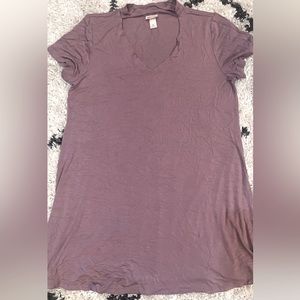 Women’s mauve purple tshirt dress. Size xl. nwt.